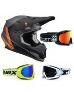 Thor Sector Crosshelm CHEV orange inkl. TWO-X Race Crossbrille