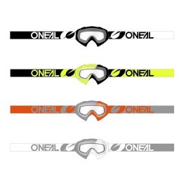 Lunettes De Motocross Oneal B-10 Twoface - Crossbrille Orange Et Gris - Pour Enduro, MX, ATV - Neuf Sous Emballage