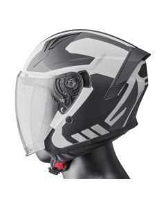GMS Jethelm Vectus Graphic schwarz weiss XS