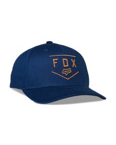 Fox Flexfit Cap Shield Kinder blau OS Kappe, Baseball Cap, Freizeit