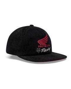 Fox Snapback Cap HONDA ADJUSTABLE schwarz