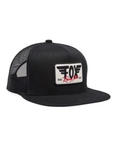 Fox Snapback Cap WINGED TRUCKER schwarz