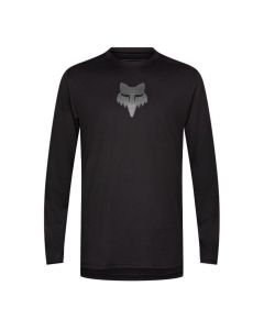 Fox MTB Trikot LS Ranger HEAD schwarz S