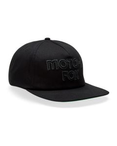 Fox Snapback Cap MOTO-X ADJUSTABLE schwarz