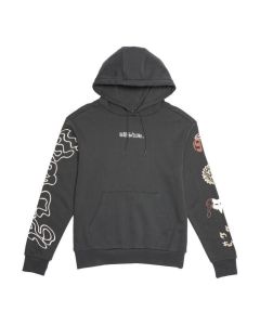 Fox Hoodie HELLO FUTURE PO Girls grau XS