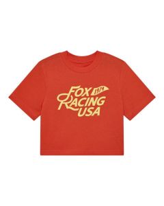 Fox T-Shirt USA BABY Girls orange XS