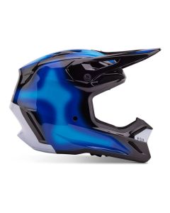 FOX-Motocross Helm-Kids-V3-VOLATILE-schwarz grün-32009-037