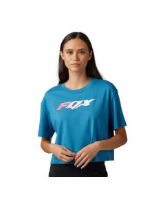 fox-t-shirt-morphic-crop-damen-blau-xs-91031