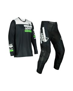 Leatt Ride Kit Moto 3.5 Hose & Shirt schwarz