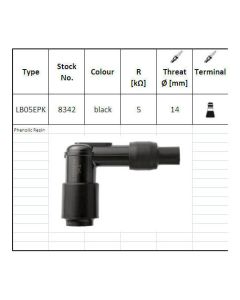 NGK SPARK PLUGS-Zuendkerzenstecker-mit-Entstoerwiderstand-8342