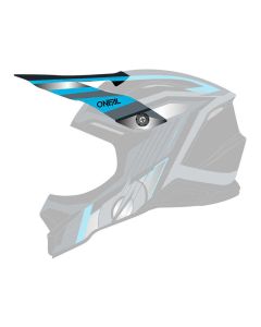 oneal-3series-vision-ersatzschirm-schwarz-grau-124738
