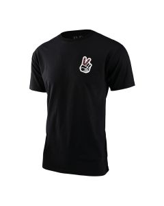 troy-lee-designs-t-shirt-peace-out-schwarz-xl-126805