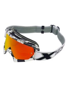 Crossbrille Offroad Brille Race Factory Spiegel iridium von TWO-X für Downhill Enduro Motocross