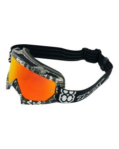 Crossbrille Offroad Brille Race Text Spiegel iridium von TWO-X für Downhill Enduro Motocross