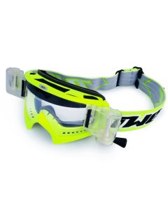 Crossbrille Offroad Brille Roll Off neon klar von TWO-X für Downhill Enduro Motocross