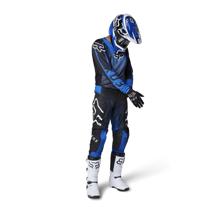 180 Leed Combo blau Hose Shirt Handschuhe von FOX