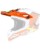 Oneal Spare Visor 8Series Crosshelm Blizzard orange orange