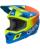 Oneal Combo Crosshelm mit Brille 3SRS SOLID blau neon