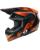 Oneal Combo Crosshelm mit Brille 3SRS HAZE blau orange