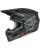 Oneal Crosshelm Combo 3SRS STATIC mit TWO-X Atom Brille schwarz grau