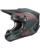 Oneal Crosshelm Combo 5SRS SPIKE mit TWO-X Atom Brille grau rot
