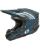 Oneal Crosshelm Combo 5SRS SPIKE mit TWO-X Atom Brille blau weiss
