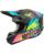 Oneal Combo Crosshelm mit Brille 5SRS RESEDA schwarz neon