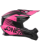 Oneal 1Series Stream Crosshelm schwarz pink mit TWO-X Race Brille