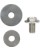 Akrapovic Universal-Hitzeschild-Montagesatz HEAT SHIELD FIT KIT UNIV1