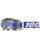 100% ARmatic Enduro Crossbrille Blue weiss klar weiss