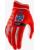 100% Handschuhe iTrack rot weiss S rot weiss