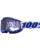 100% Motocross Brille Accuri 2 klar blau weiss blau weiss