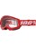 100% Motocross Brille Kinder Strata 2 klar rot rot
