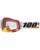 100% Motocross Brille Racecraft 2 Arsham klar weiss rot weiss rot