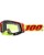 100% RACECRAFT 2 Crossbrille klar Wiz rot gelb rot gelb