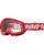100% Motocross Brille Strata 2 klar rot rot
