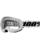 100% Motocross Brille Strata 2 klar weiss weiss