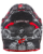 Oneal 5Series Crosshelm Polyacrylite HR V. 22 schwarz rot mit TWO-X Atom Brille