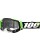 100% RACECRAFT 2 Crossbrille klar Kalkuta schwarz grün schwarz grün