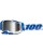 100% RACECRAFT 2 Crossbrille verspiegelt Isola blau weiss blau weiss