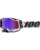 100% Crossbrille verspiegelt Racecraft 2 TRINITY schwarz weiss schwarz weiss