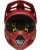 Fox Rampage MTB Fullface Helm rot mit TWO-X Race Brille