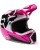 Fox V1 Leed Crosshelm pink mit TWO-X Race Brille