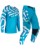 Leatt MX Hose & Shirt 3.5 Ride Kit Cyan blau grün XS blau grün