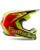 Fox Motocross Helm V1 Statk Kinder rot gelb YS rot gelb