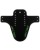 Azonic Splatter Fender Spritzschutz LOGO schwarz/neon grün schwarz grün