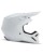 Fox V1 Solid MX Helm Combo weiss