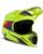 Fox V1 Flora MX Helm Combo gelb