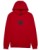 Fox Fleece Hoodie Head PO rot S rot