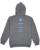 Fox Zip Hoodie Magnetic Fleece grau L Kinder grau